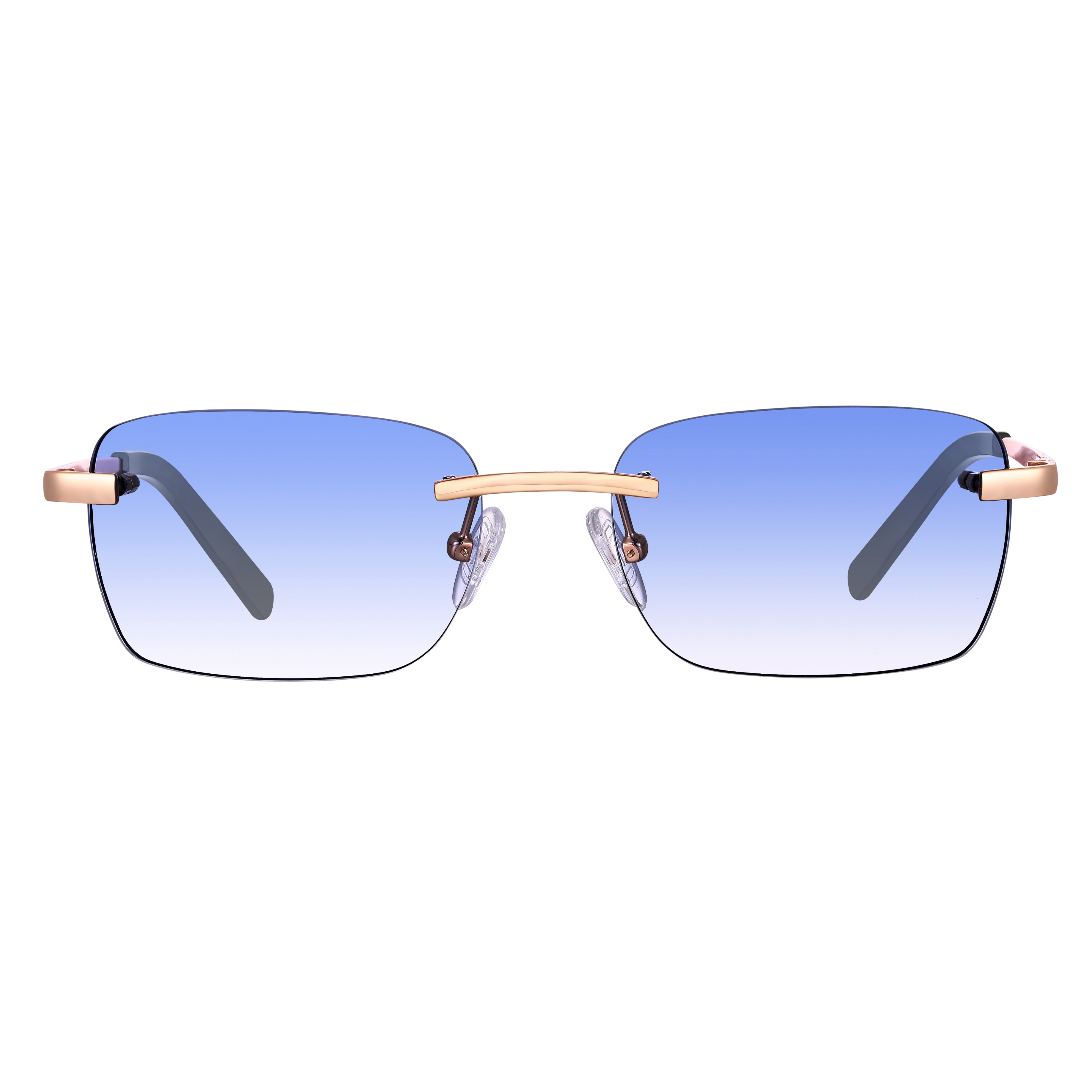 Women's Eyewear Blue gradient | 9K Gold plated